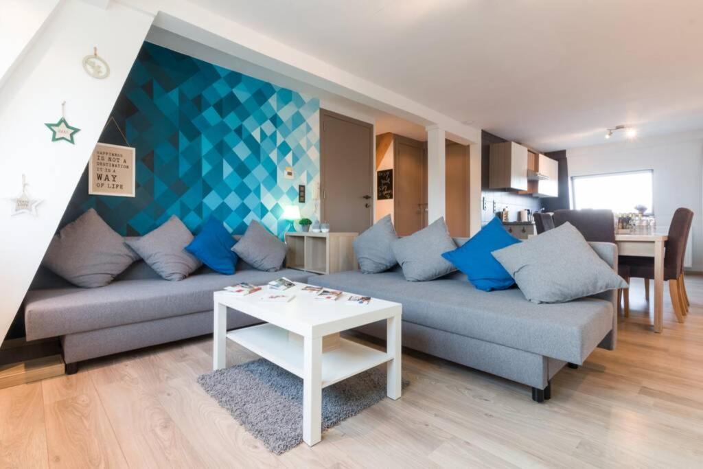 Appartement Duplex Appertement Met Zicht Damse Vaart @ Brugge Extérieur photo